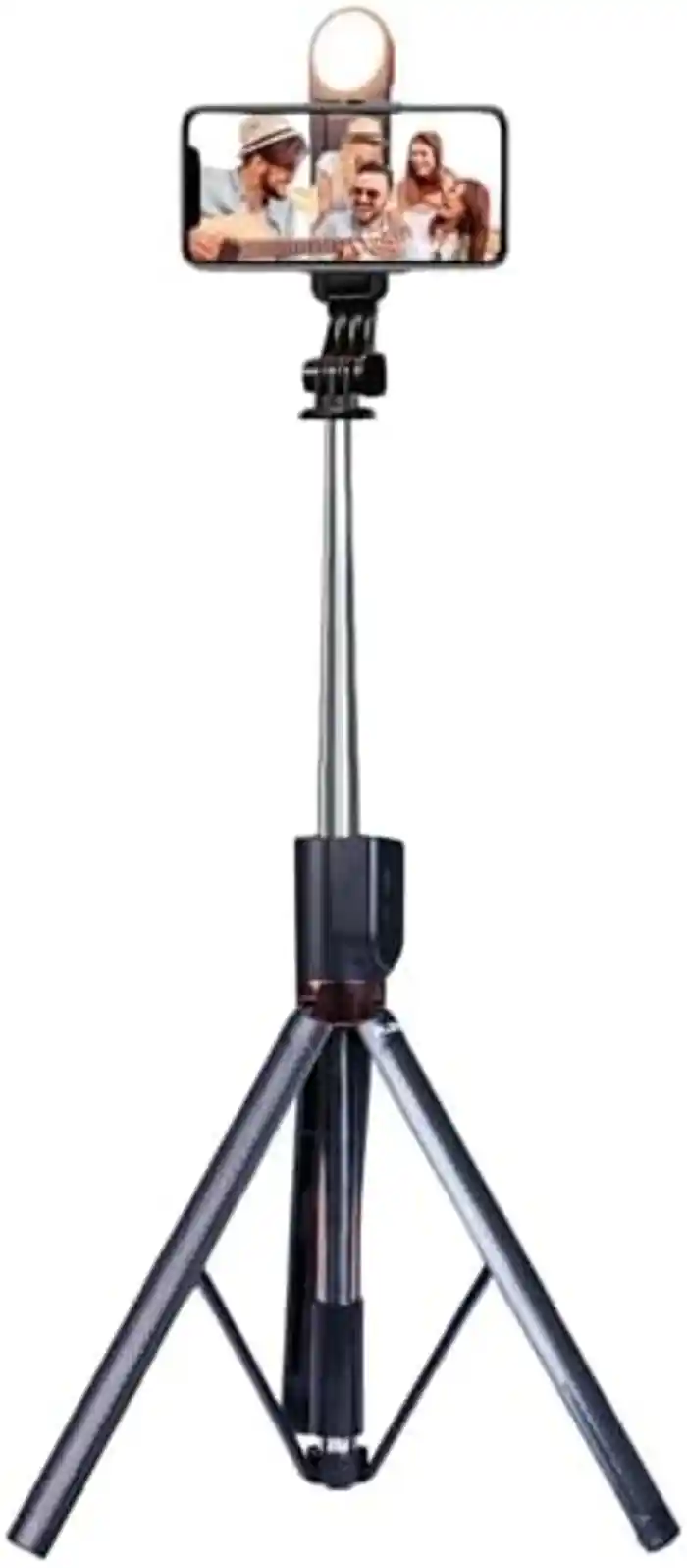 PLOKAMA LIVE-K9 Live Selfie Stand With Rechargeable Light (5.7 Feet)